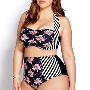 Forever21 plus high waist bikini
